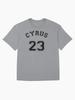 Miley Cyrus - T-shirt Oversize da Baseball