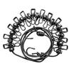 Portable Travel Clothesline with Hooks and Clips 1 8 Meters Length Adjustable Hanging Rope for Outdoor Indoor Use