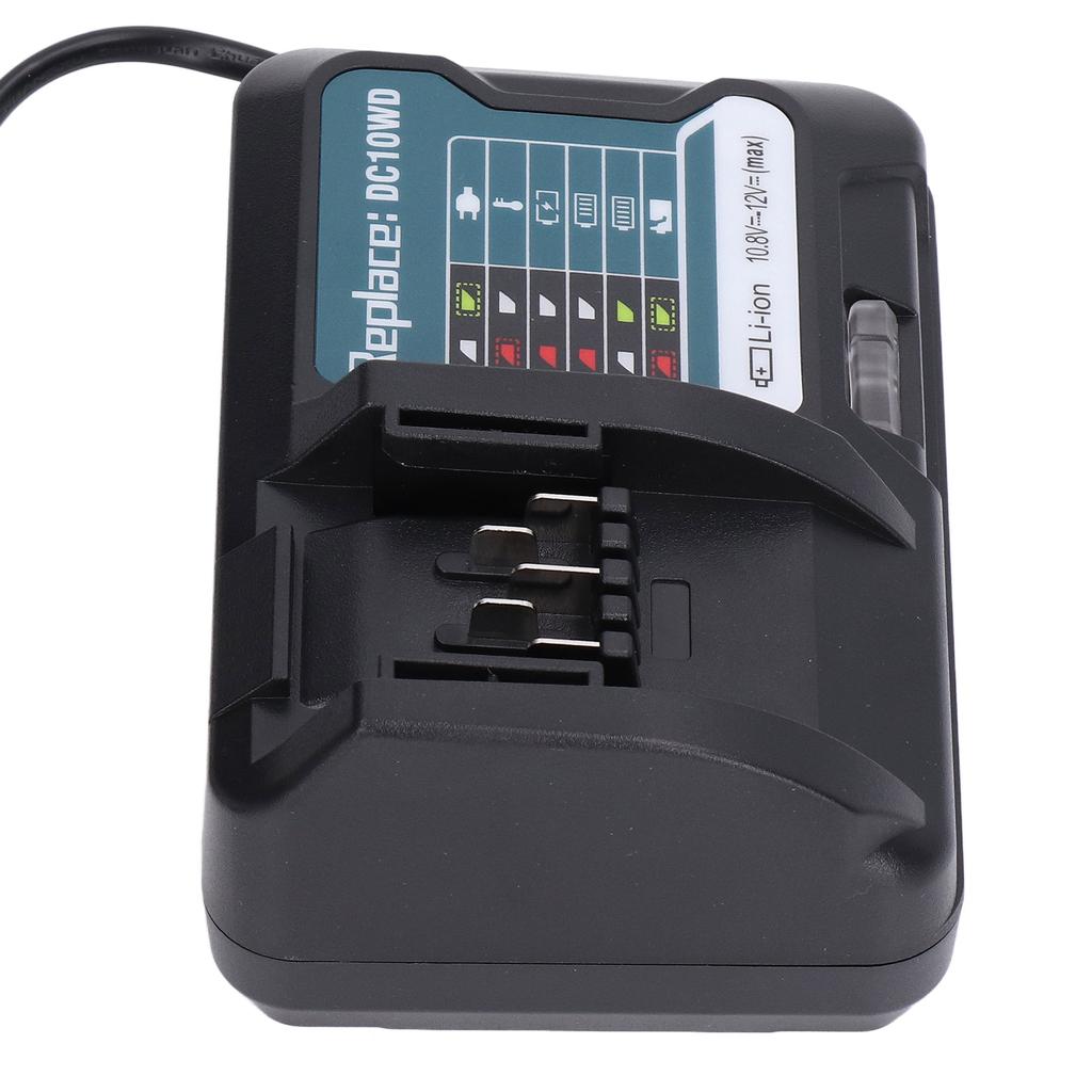 Lithium-Akkuladegerät 100–240 V Eingangsspannung für DC10,8–12 V BL1015 BL1016 DC10WD DC10WC