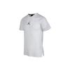 Jordan T Shirts Men's White Crew Neck Moderate Straight Fit 889714-102