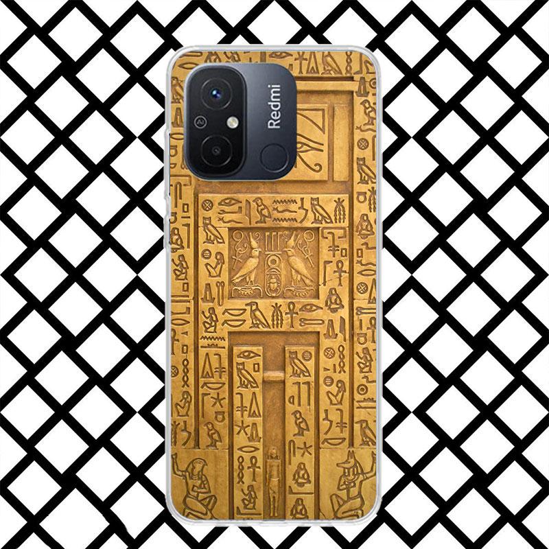 Egypt Nefertiti Anubis Pharaoh Phone Case for Xiaomi Redmi 14C 13C 13 12C 12 10C 10 10A 9C 9 9A 9T 8 8A 7 7A 6 Pro 6A K70 K40 So