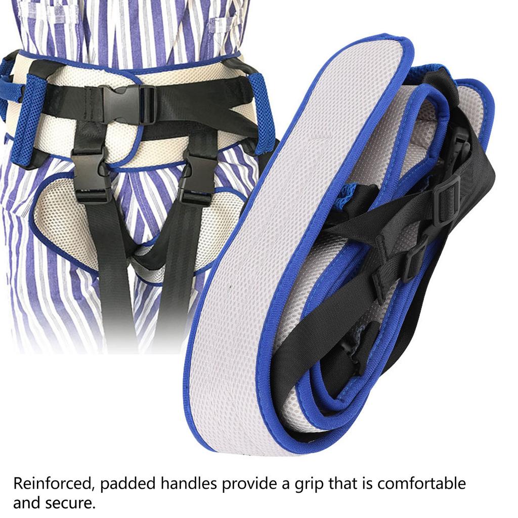 Transfer Belt Stable Support Uniform Force EVA Transfer and Walking Gait Belt with Leg for Patients Elderly