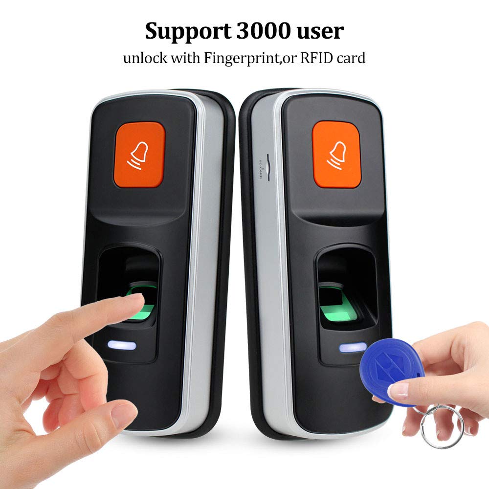 Buy Fingerprint Door Locks System RFID Access Control Reader Biometric