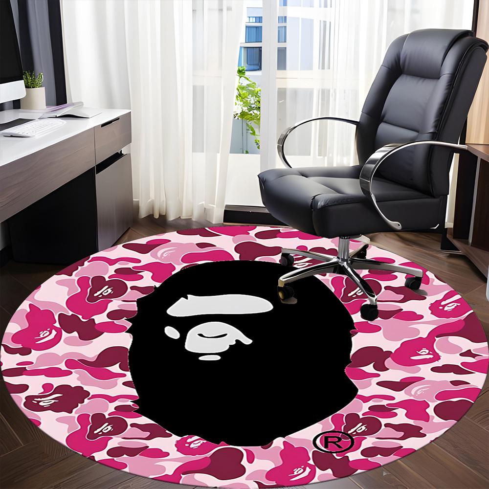 1 gab. BAPE Camo Apaļš biroja