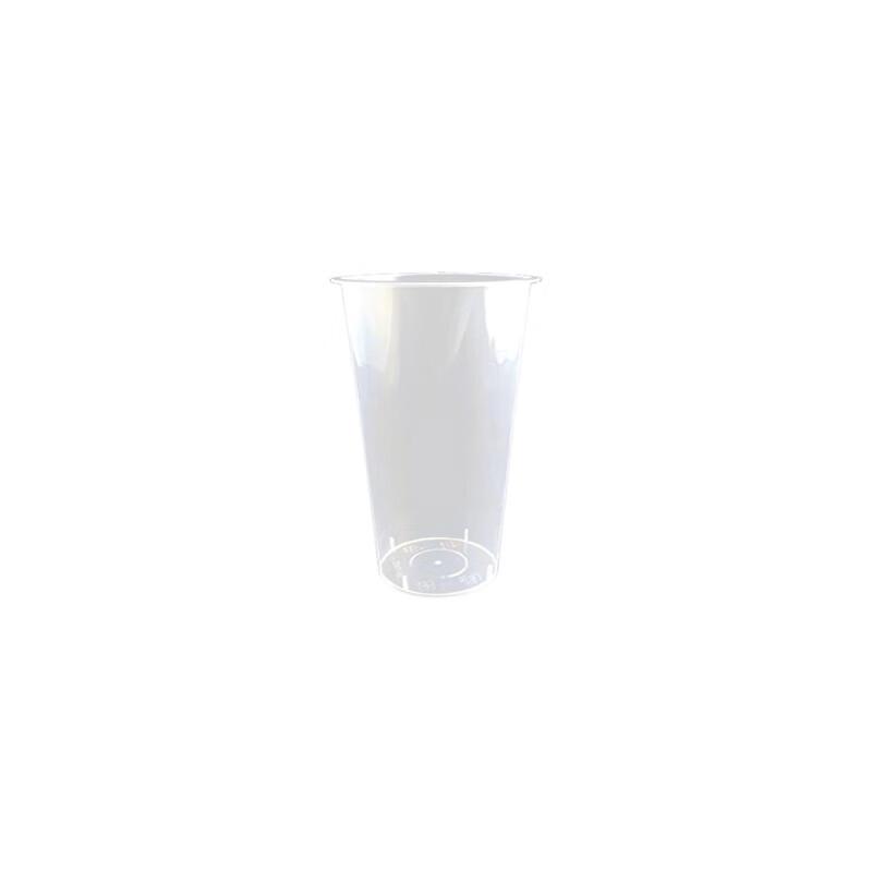 WEISHENG 500ml Disposable Clear PP Milk Tea Cups