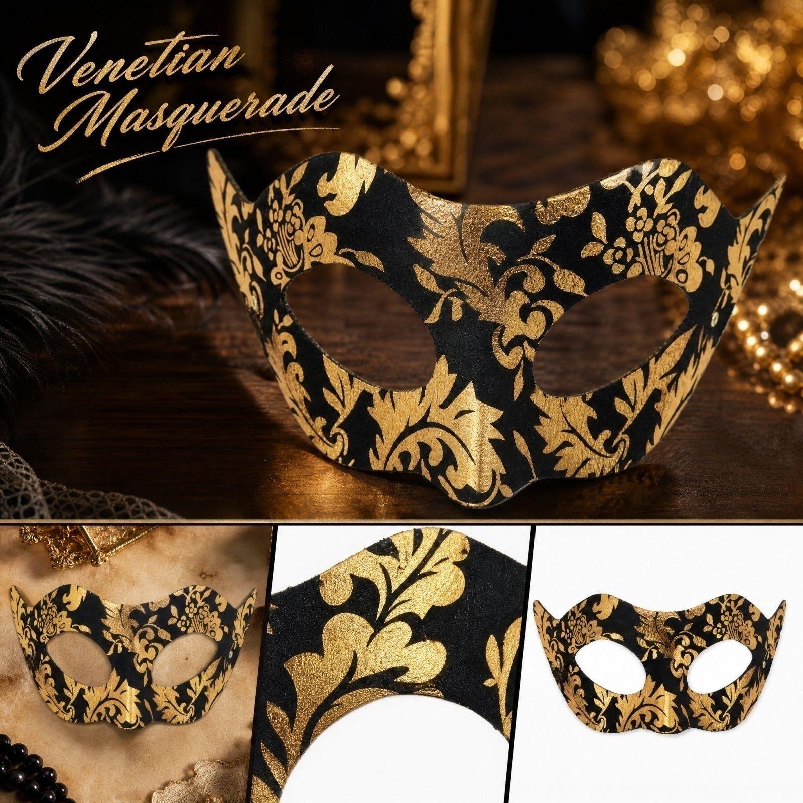 Masquerade Half Face for Party Stage Performance One Size