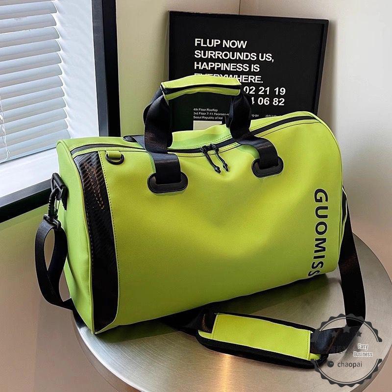 Unisex Large Travel Bag with Wet/Dry Compartments: Lightweight for Sports, Fitness, and School