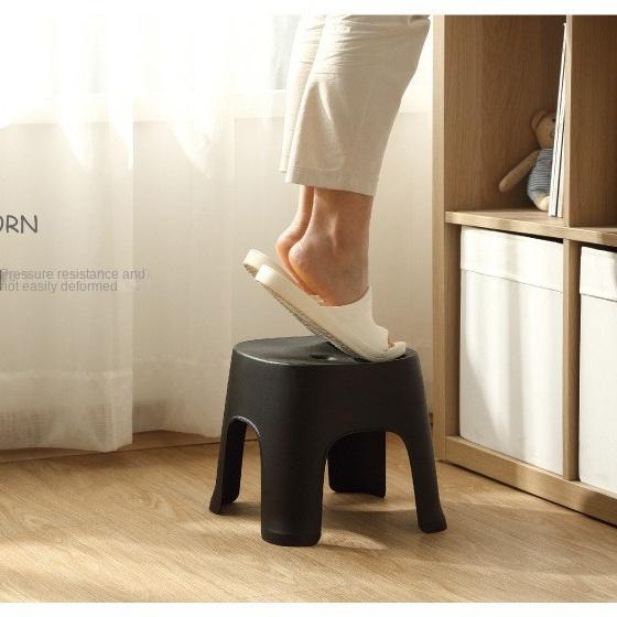 Plastic Small Stool, Household Bench, Square Stool, Coffee Table Stool, Bathroom Anti Slip Foot Changing Stool