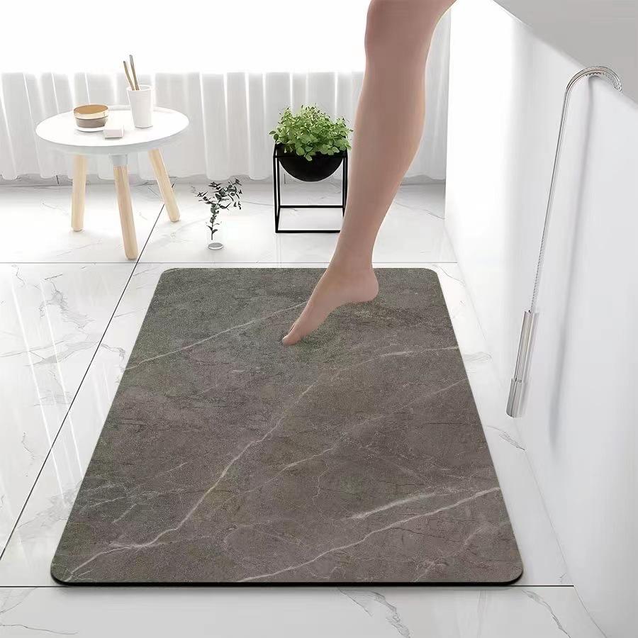 Bathroom Absorbent Floor Mat Toilet Door Mat Household Door Mat