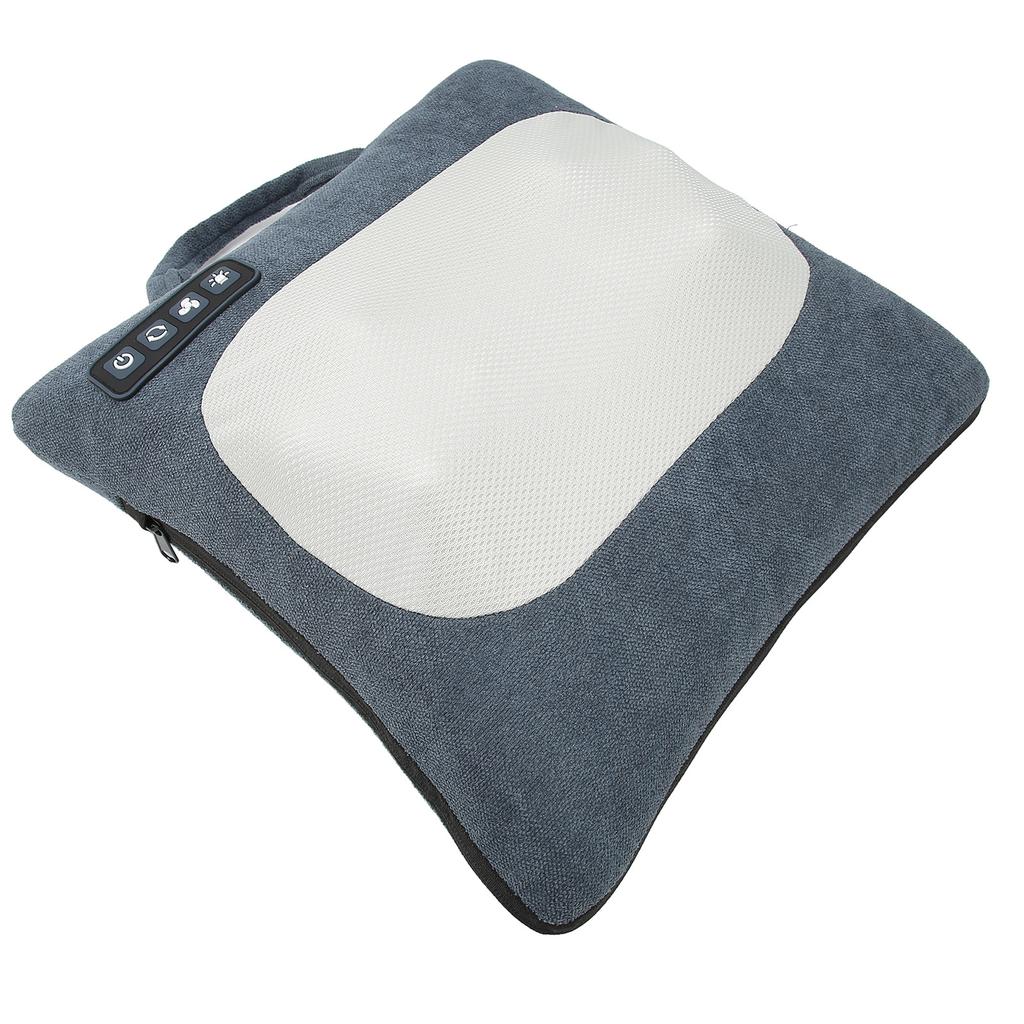 Neck Waist Massage Pillow 3 Modes Hot Compress Vibration Electrical Cervical Shoulder Massage Cushion