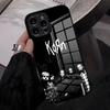 K-Korn Hot Metal Rock Band Phone Case For IPhone 17 Pro Max 16 15 14 Pro Max 13 11 X Xs Xr 8 7Plus Glass Cover