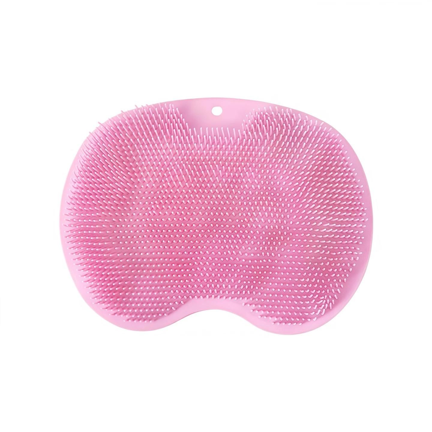 

Foot Massage Mat For Washing Feet, Lazy Bathroom Mat, Back Scrubbing, Massage, Non-, Dead Skin, With Suction Cup. One Size