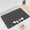 YISHANG Bathroom Mat, Absorbent Bath Mat, Non-Slip Toilet Mat, Quick-Drying Foot Mat for Entrance And Washroom, 40*60 Cm