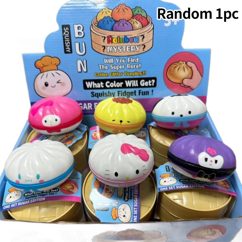 Hello Kitty Squishy Toys Kawaii Kitty Gifts Soft My Melody Squishy Relief Stress Fidget Toys Cartoon Anime Birthday Party Gifts