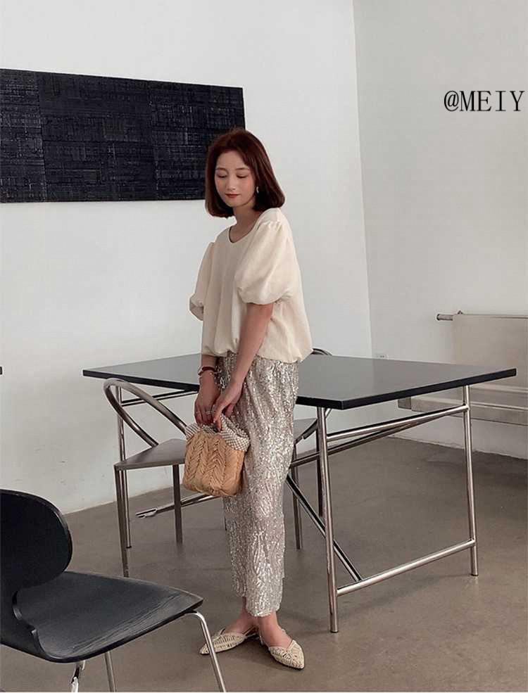 Sheepskin version~ Leather Dugu woven pointed Roman sandals women's summer flat bottom hollowed out one word with bag head cool slippers