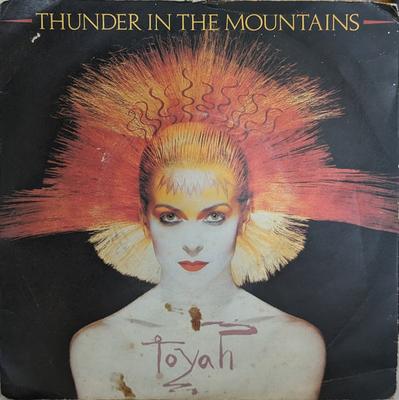 7inch Record TOYAH (3) - Thunder In The Mountains SAFE38 Safari Records 1981 UK Rock Used