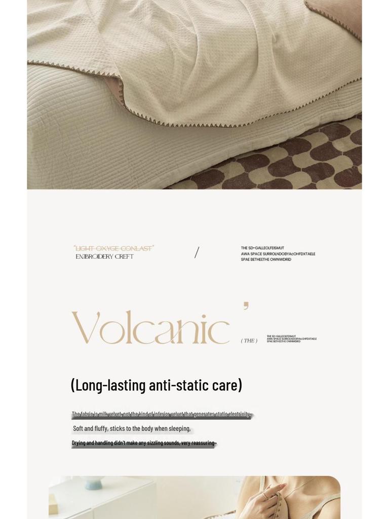 Thickened Coral Fleece Winter Blanket - Warm Office Nap Shawl for Sofa or Bed