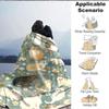 1pc Cats Flowers Lightweight Flannel Blanket, Comfortable and Warm Blanket, for Office and Camping Sofa Bed, Livingroom107