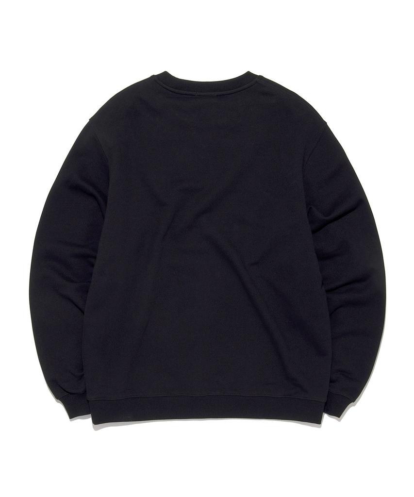 LEE Felt Twitch Logo Sweatshirt Black