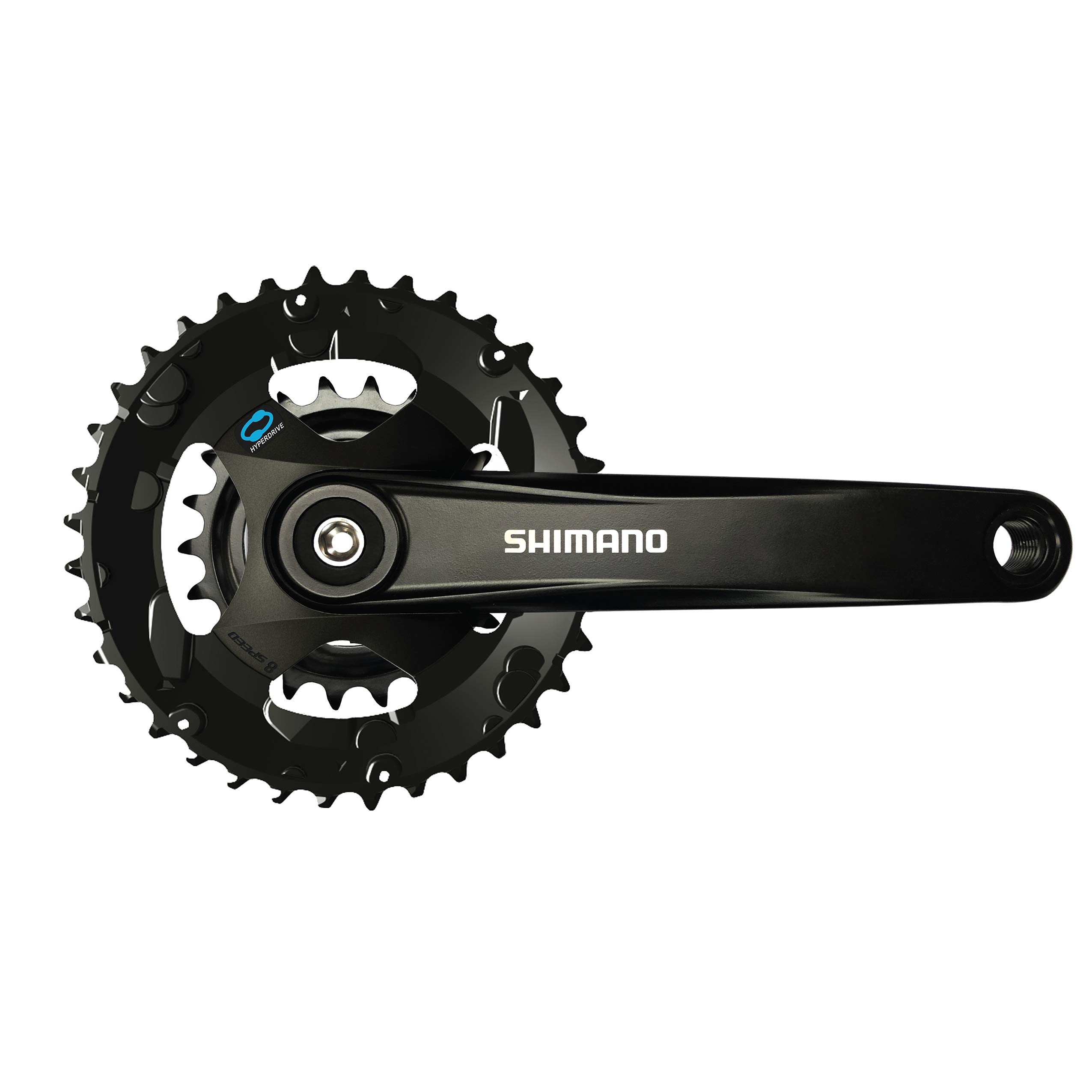 

Система шатунов SHIMANO черная 36X22T 175 мм EFCM3152E62XL FC-M315-2 8S/7S чёрный