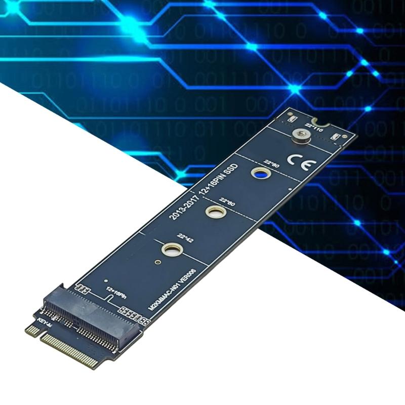 M.2 NVME SSDs Adapter Converters Card for 2013 2014 2015 2017 A1465 A1466 SSDs Accessories Kit