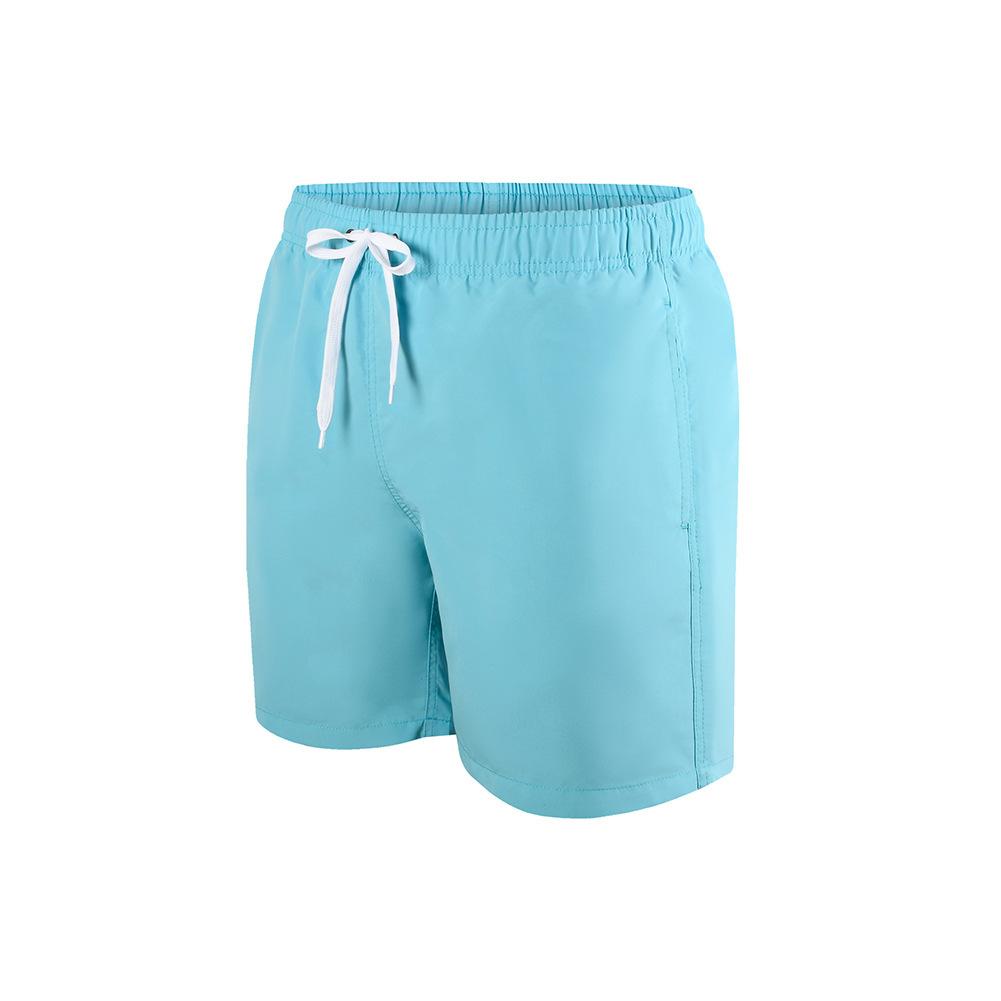 Men's Casual Pants Versatile Solid Color Loose Quick-drying Waterproof Sports Pants Shorts Large Size Swimming Trunks