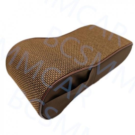 Leather Car Central Armrest Pad Center Console Arm Rest Protection Mat Box Cover