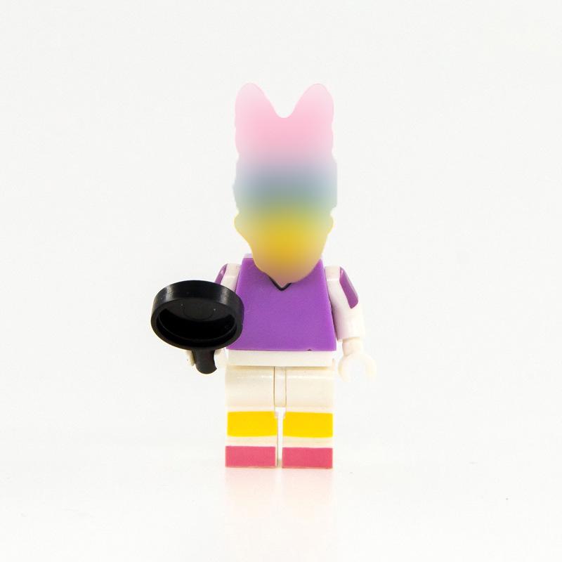 Cartoon Anime Princess Animal Blind Box Mini Building Block Figurines