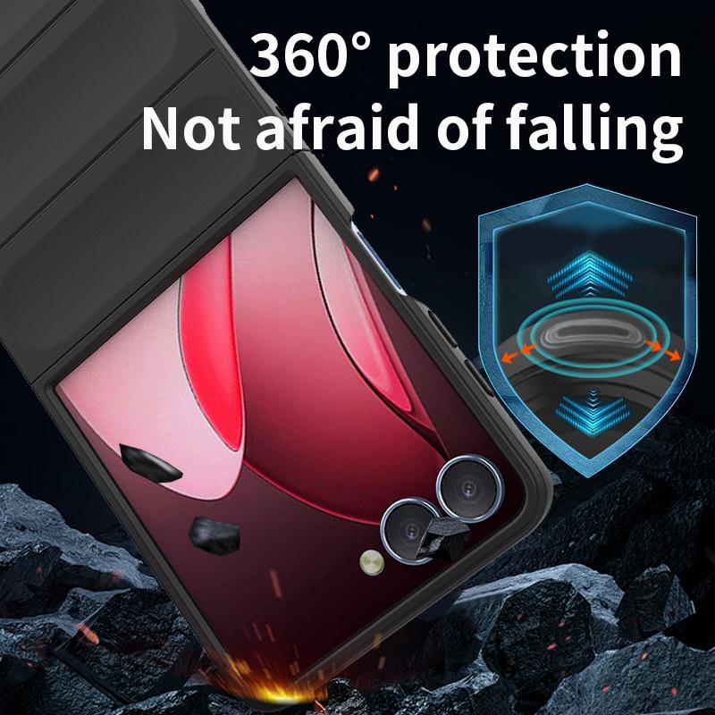 Samsung Galaxy Z Flip 7 Phone Case,Soft TPU Shockproof Phone Cover for Samsung Galaxy Z Flip 7
