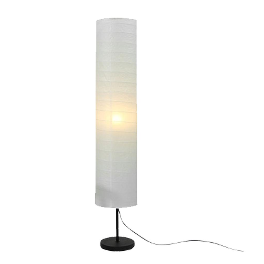 Paper Floor Lamp Modern Style Rice Paper Standing Lamps with Foot Switch for Living Room Bedroom