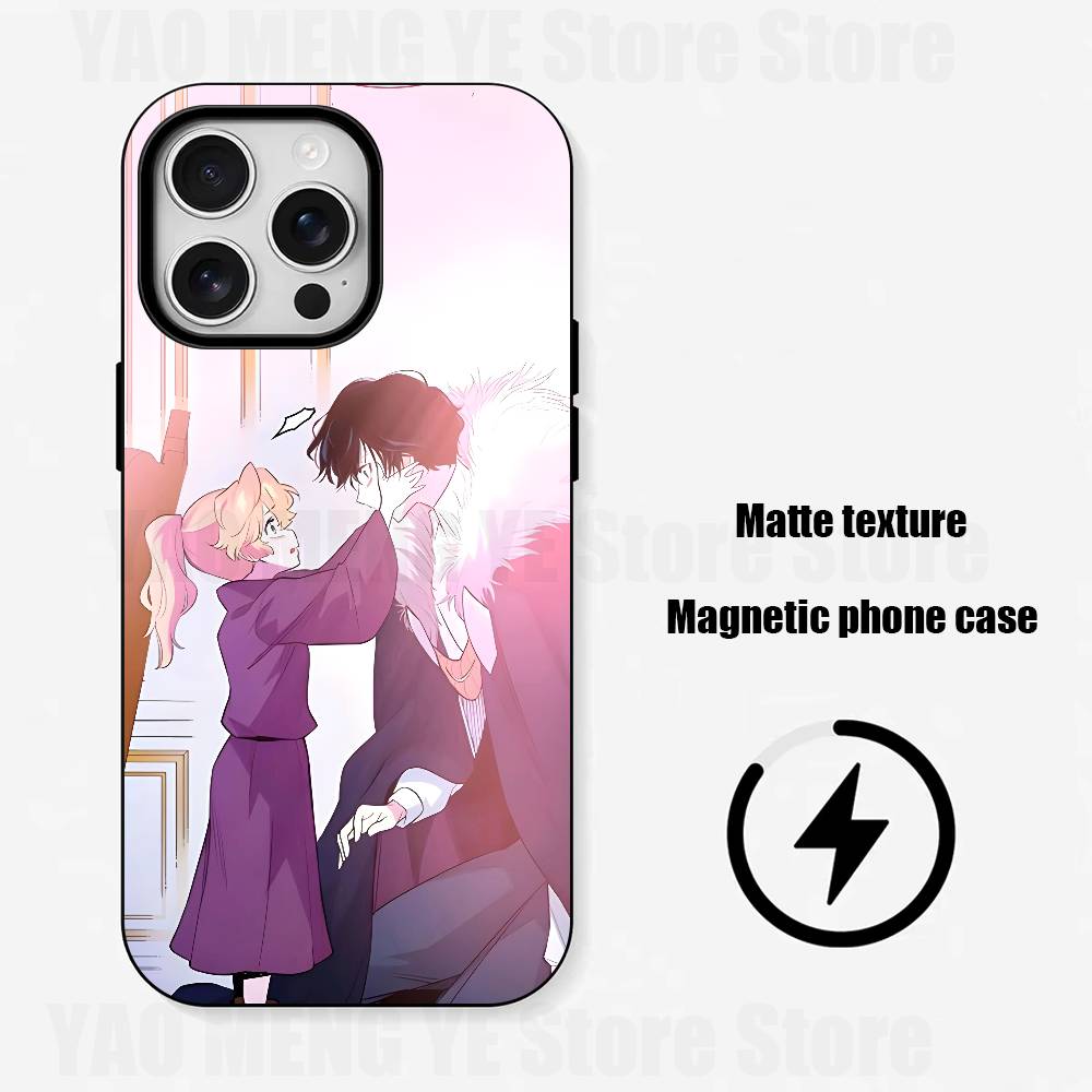

Philia Leo Diati Манхва Матовый Мягкий Для Чехла Телефона Для Iphone 11,12,13,14,15,16,17 Pro Max XS Беспроводная Зарядка Магнитная Крышка iPhone13PROMAX