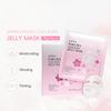5 Blatt Sakura Feuchtigkeitsmasken-Set – Feuchtigkeitsspendende Gesichtshautpflege für Straffung & Glättung, für Frauen, Alle Hauttypen