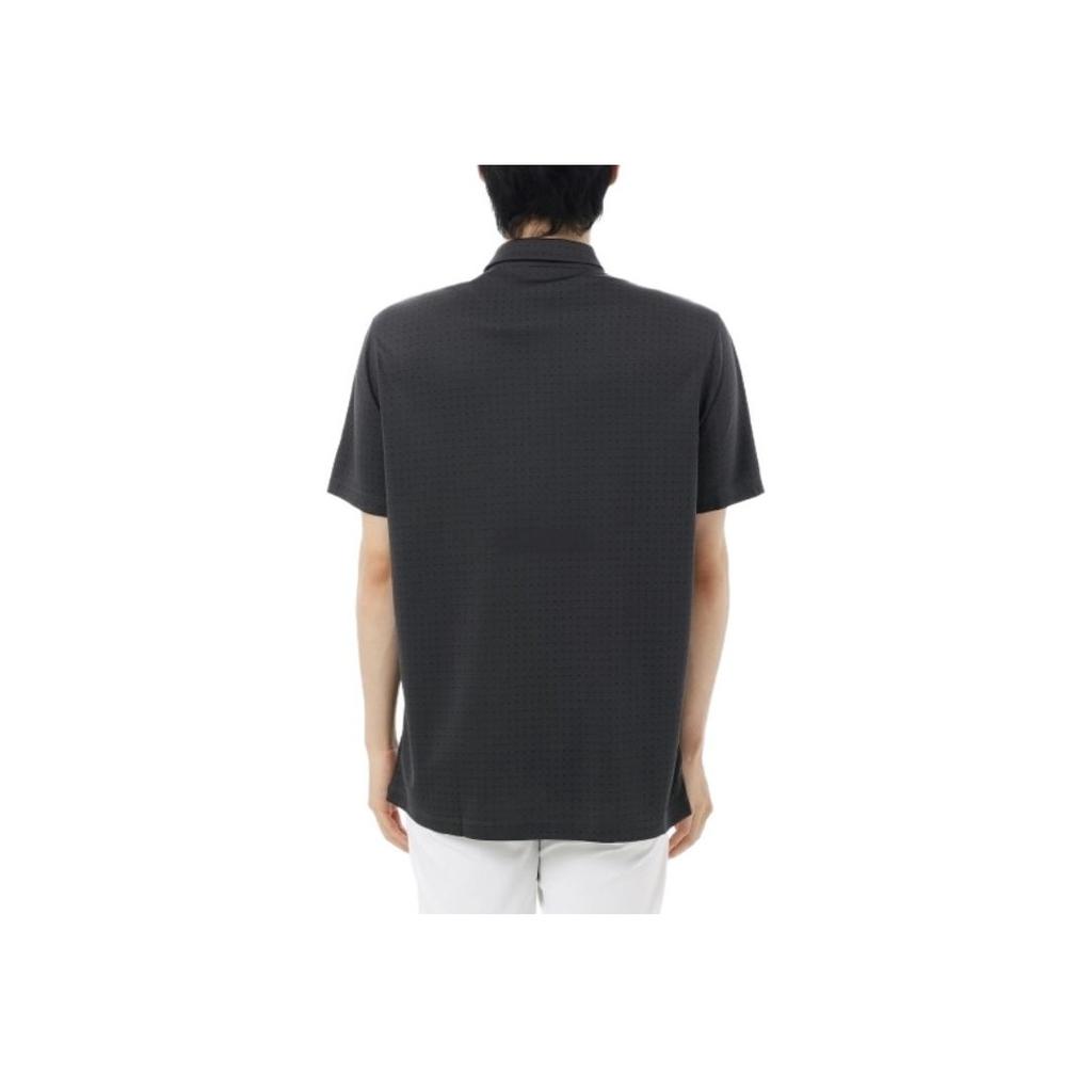 Nike Straight Cut Short Sleeve Logo Polo Shirt Men tops Black FZ5648-060