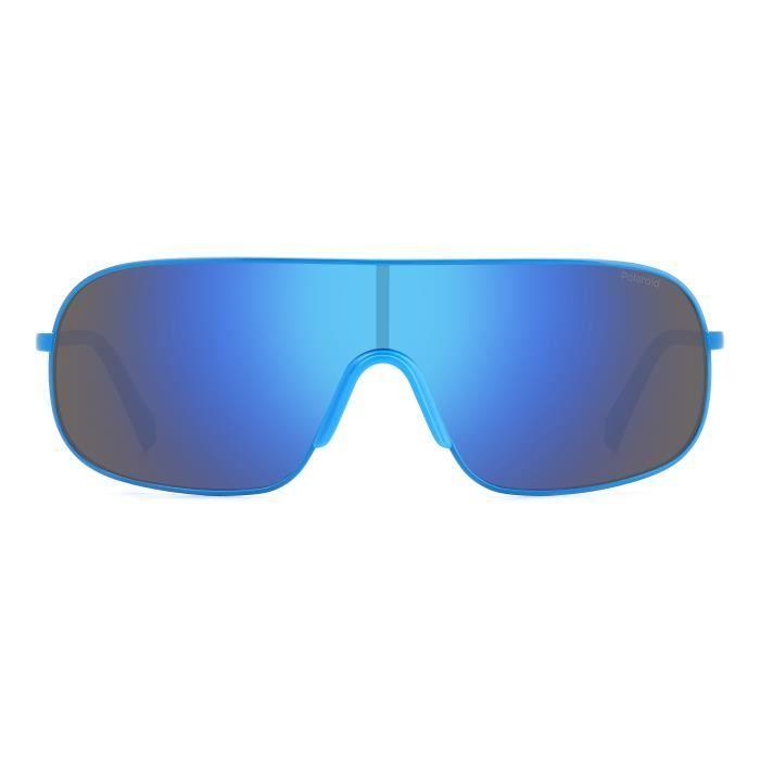 Lunettes de Soleil - POLAROID - PLD 6222/S - Couleur MVU AZURE - Monture Métallique - Unisexe