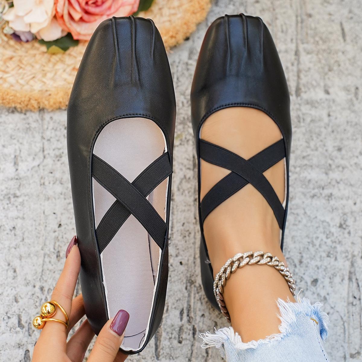 Women s Low-cut Shoes, New Style Shoes, Dance Shoes, Single Shoes 36