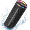 Tronsmart T7 Lite 24W Portable Bluetooth Speaker, Enhanced Bass, Rainbow Light Show, 24H Playtime, IPX7 Waterproof, Wireless Stereo Pairing,