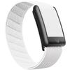 Adatto per cinturino Whoop 5.0 con logo in nylon intrecciato elastico, cinturino di ricambio Whoop Mg Sports, cinturini metallici Whoop Life ECG