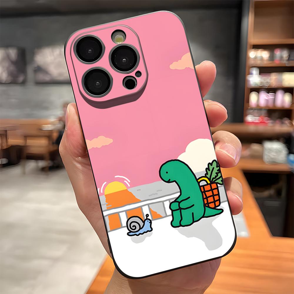 

Cartoon Joguman Studio Phone Case For IPhone 17 Pro Max 15 Pro 16 14 Plus 12 13 Mini 11 Pro Shockproof Soft Cover iPhone16Plus