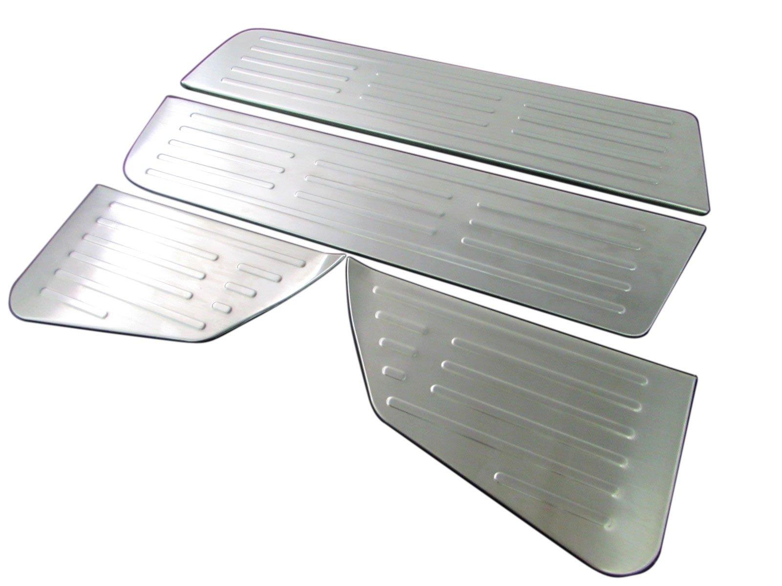 

BRIGHTZ Накладка на порог из нержавеющей стали для Toyota Every Wagon DA17W Совместима с DA и 17 Every Накладки на пороги [ENT-MOL-031] DA17, A17, Универсалы.