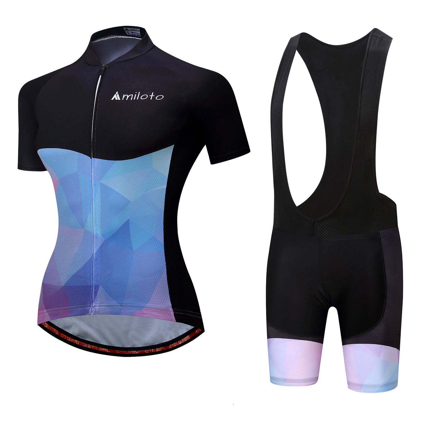 

Cycling Suit Short Sleeve Strap Suit Women s Cycling Suit 2026 Summer Breathable Cycling Suit Suit Cycling Event Cycling Suit Outdoor 5XL