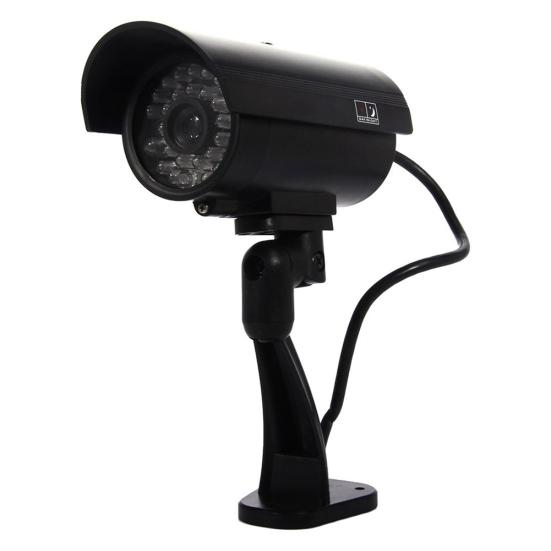 Fake Security Camera Anti-theft Angle Adjustable Universal Wireless Dummy Simulation CCTV Surveillance Camera for Home