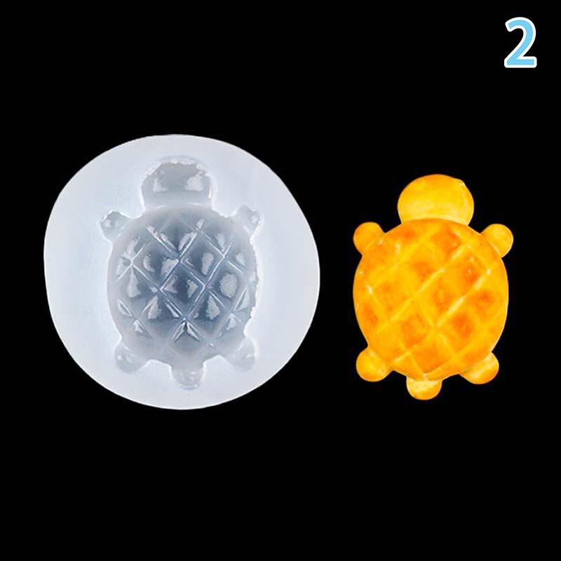 Cute Turtle Crab Shaped Silicone Mold Fondant Chocolate Mould Diy Cake Dessert Mould Homes Kitchen Baking Diy Supplies