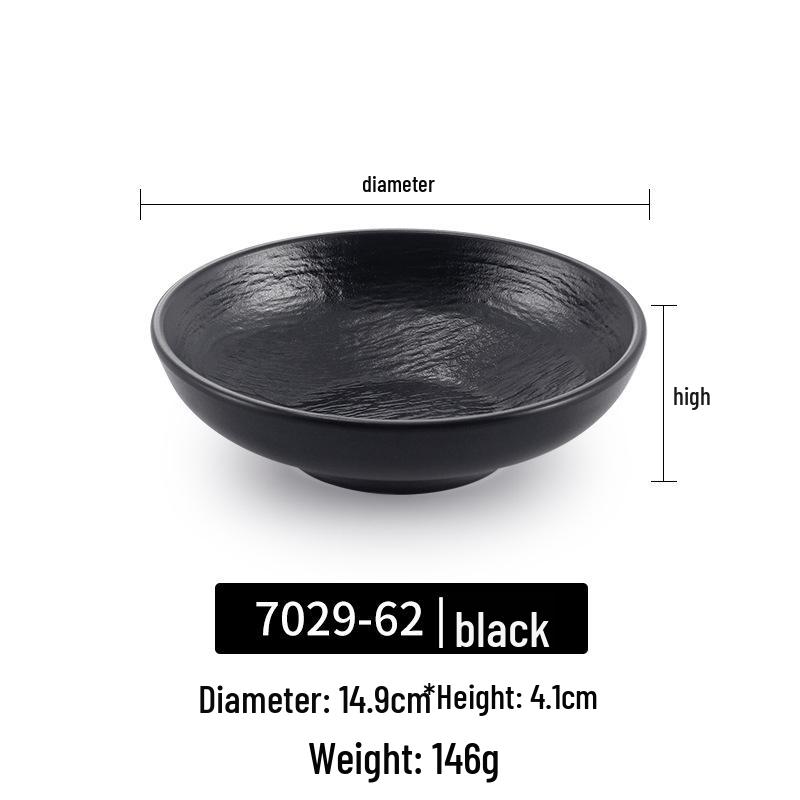 Japanese Melamine Mushroom Hat Salad Bowl: Creative Shallow Artistic Tableware for Rice, Soup, Noodles, and More