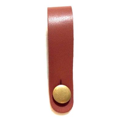 Ukulele Echtes Leder Kopfband BRW Gurt Perfekt für Endpin-Typ [KIWAYA] HS-BR (Ukulele Braun, Ukulele)