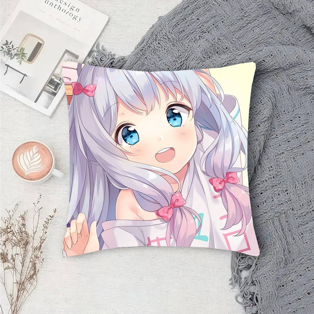 Anime Eromanga Sensei Pillow Case Sofa Cushion Cover Room Home Decoration