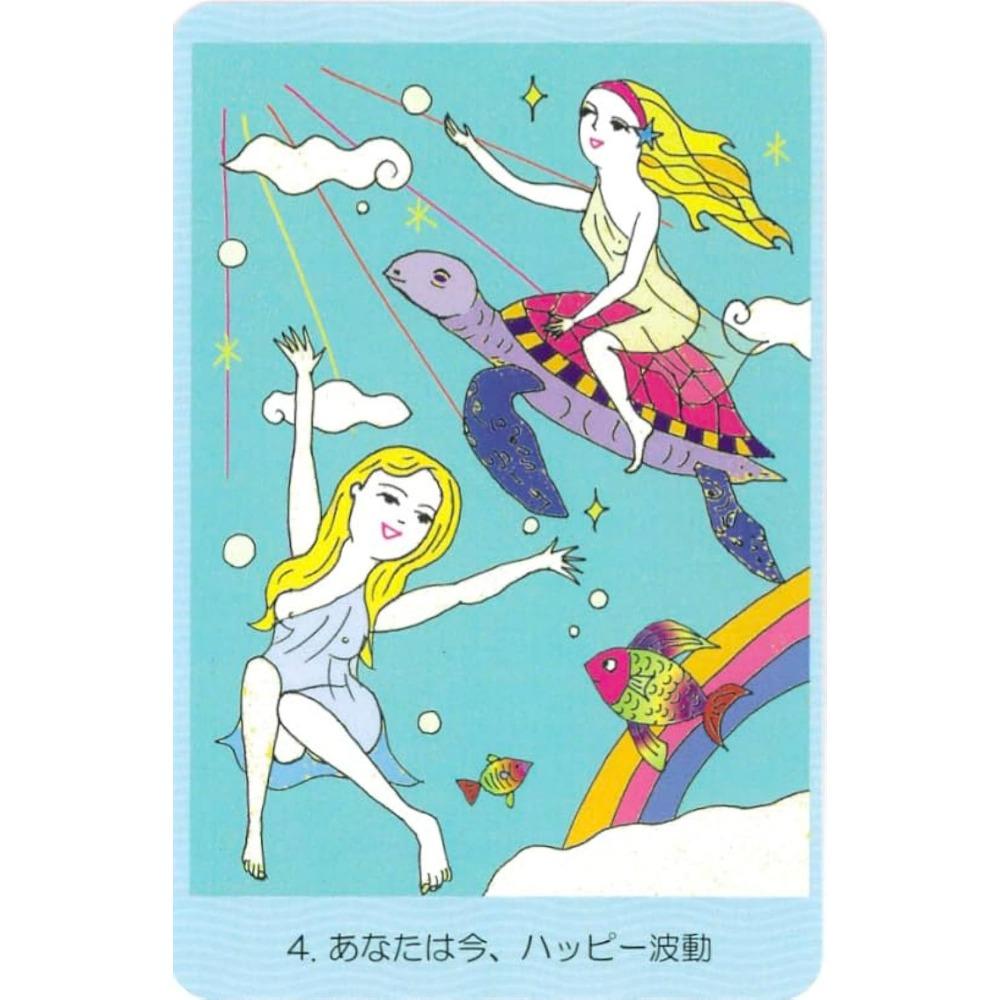 10.4*7.3cm Heartwarming Soul Oracle Deck Card Games Japanese Language 40 Pcs Cards