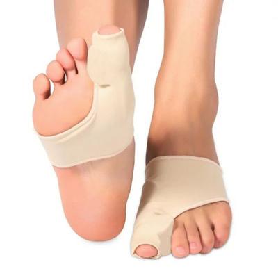 1Pair Bunion Corrector Toe Separator Big Toe Straightener Protector Sock Feet Care Tool For Pain Relief