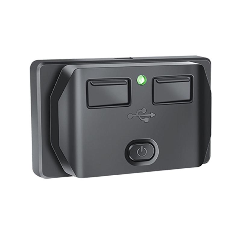 

Waterproof Double USB Fast Charging Car Camper Motorcycle ChargersSocket Adapter 1