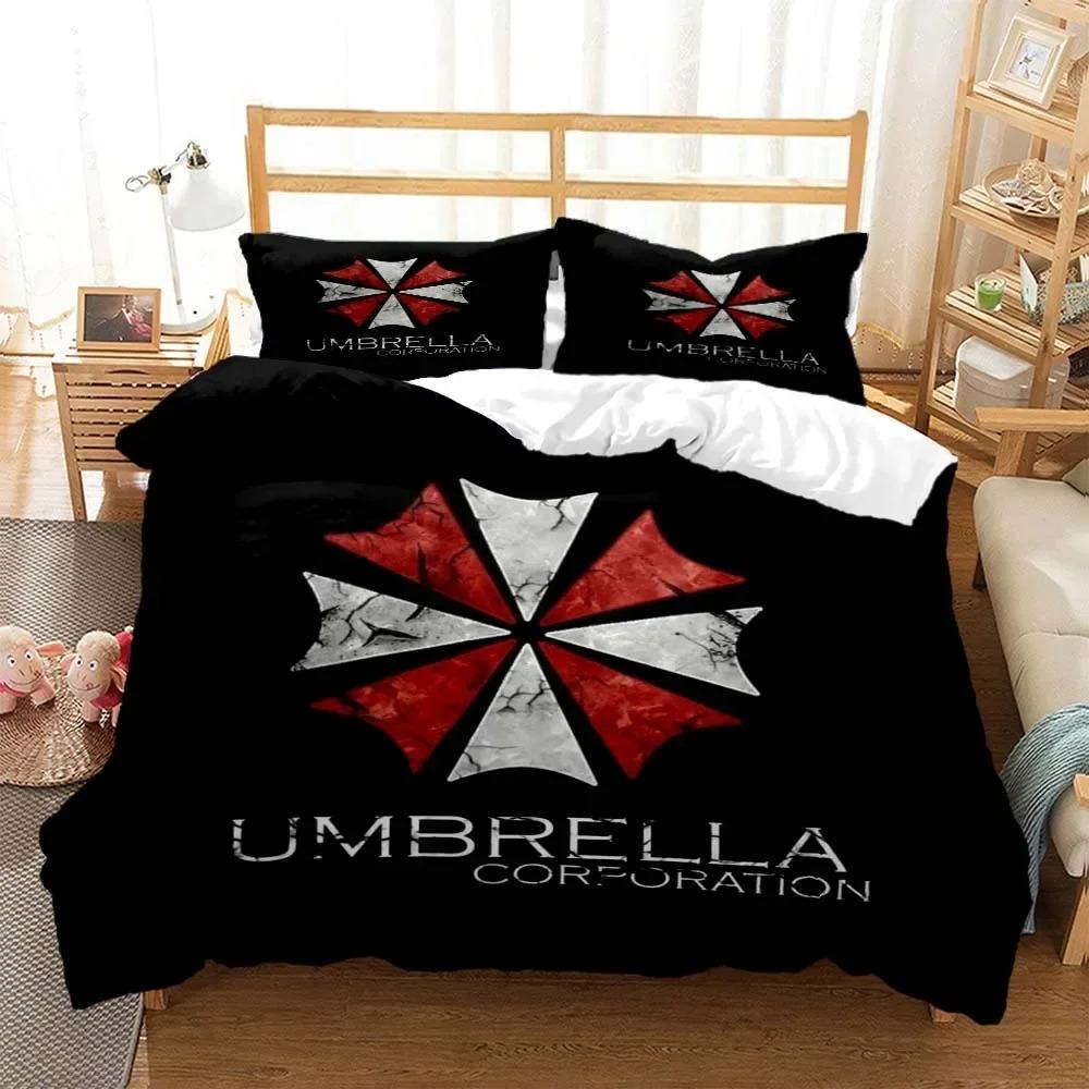 Regenschirm Zombie Firma Bedding Set For Bedroom Soft Modern Bedspreads Comefortable Kids Duvet Cover Quilt Cover And Pillowcase