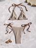 Micro Bikinis Sexy Women Swimsuits Female Swimwear Thong Solid Bikini Set Bathing Suit Swimming Suits Beachwear Biquini